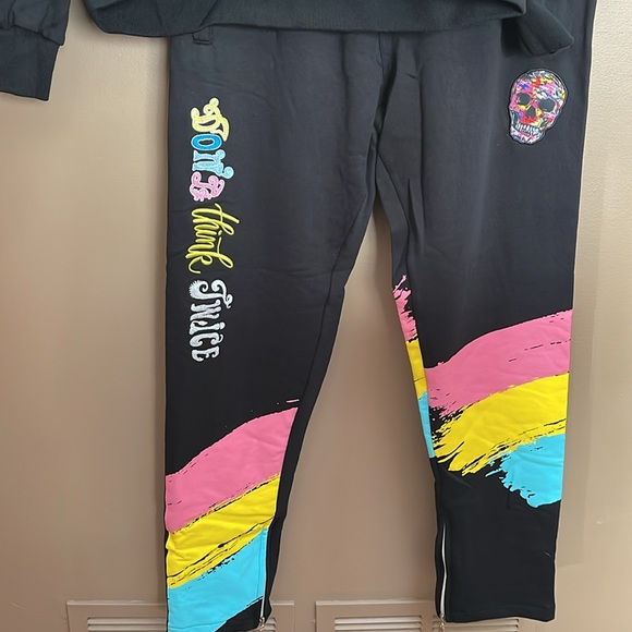 NWT BKYS Don’t Think Twice Sweatsuit - Picture 2 of 8